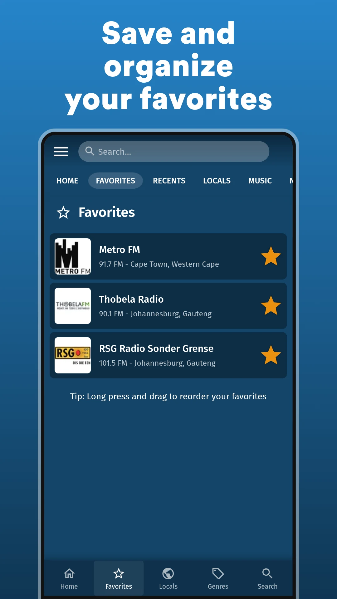 Radio South Africa: FM & AM screenshot