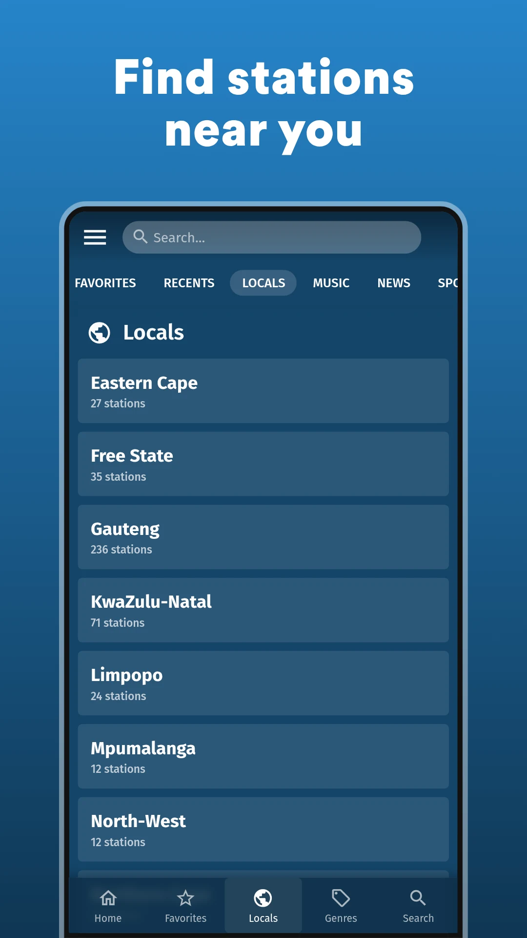 Radio South Africa: FM & AM screenshot